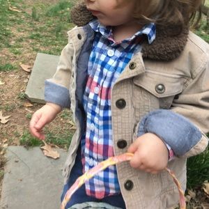 5/$25 // Children’s Place plaid shirt